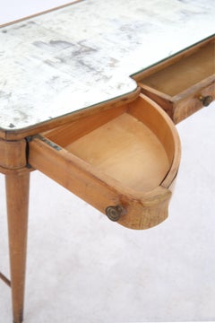 Konsole aus Holz und verspiegeltem Glas von Paolo Buffa
