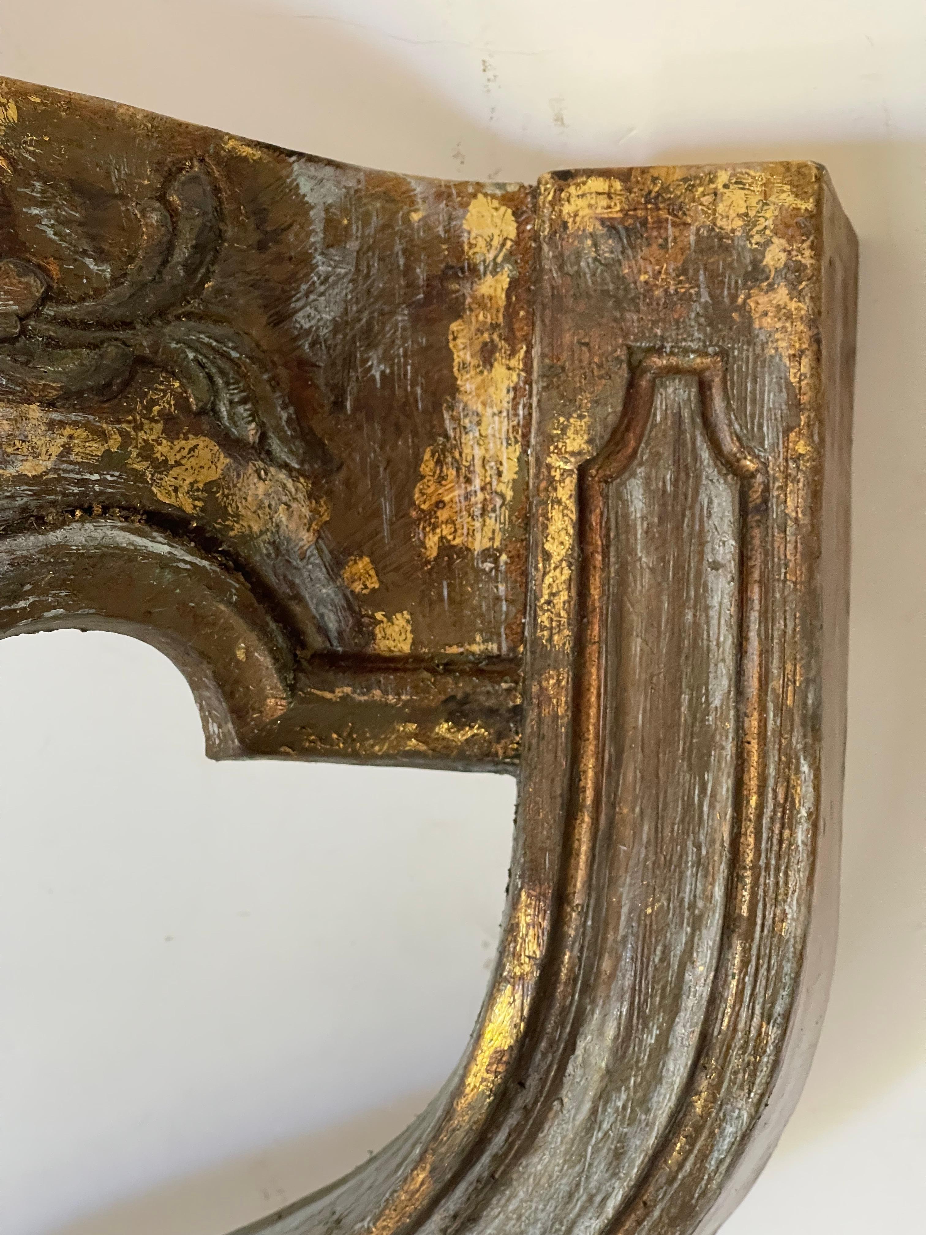 Milieu du XXe siècle Base de table console Vintage Distressed en vente