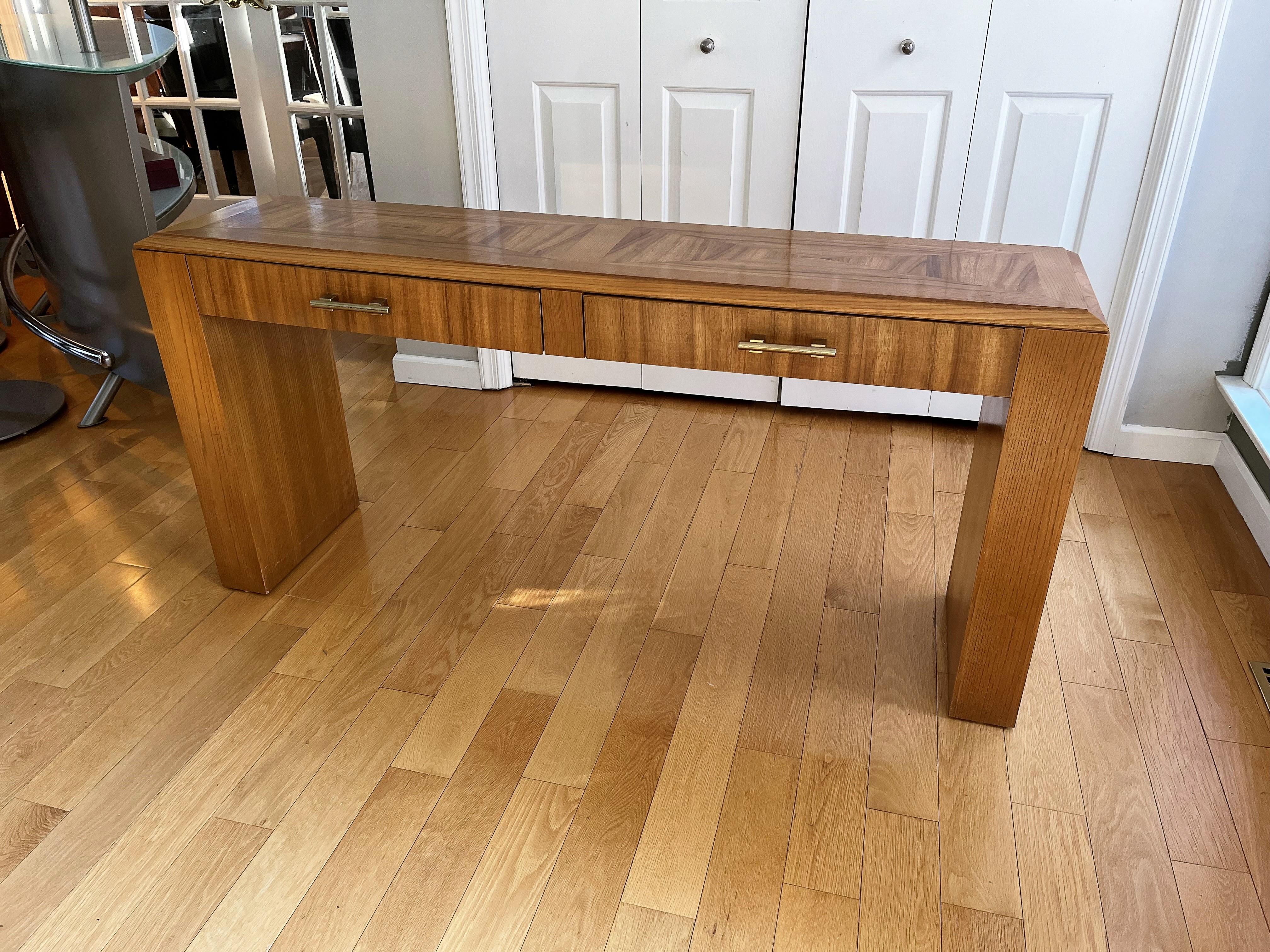 Vintage Console Table by Bernhardt, 1960s In Good Condition In Southampton, NJ