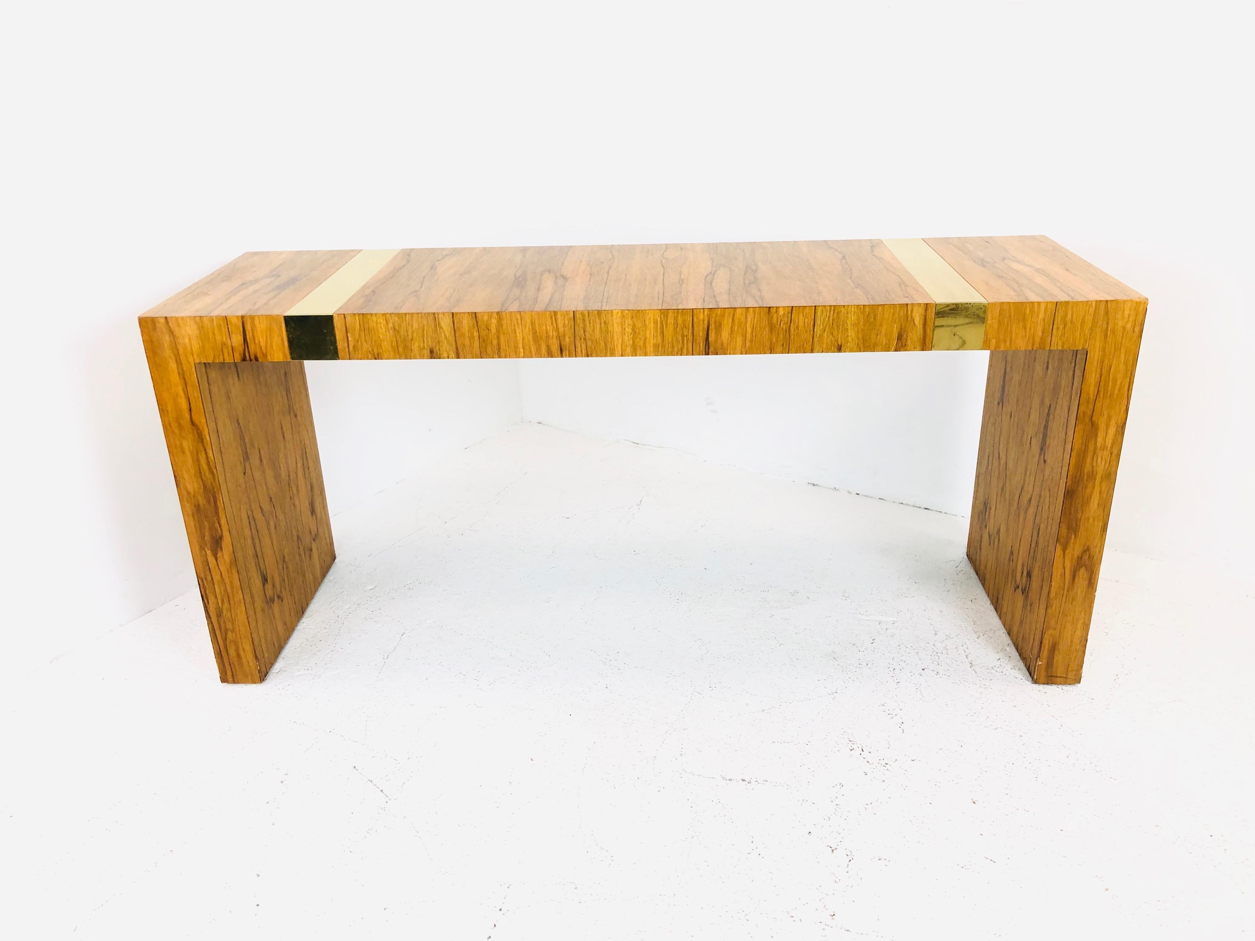 20th Century Vintage Console Table by Milo Baughman for TC