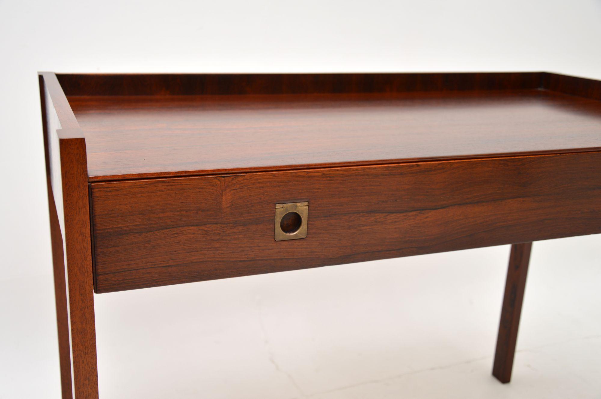 Wood Vintage Console Table / Desk by Robert Heritage for Archie Shine