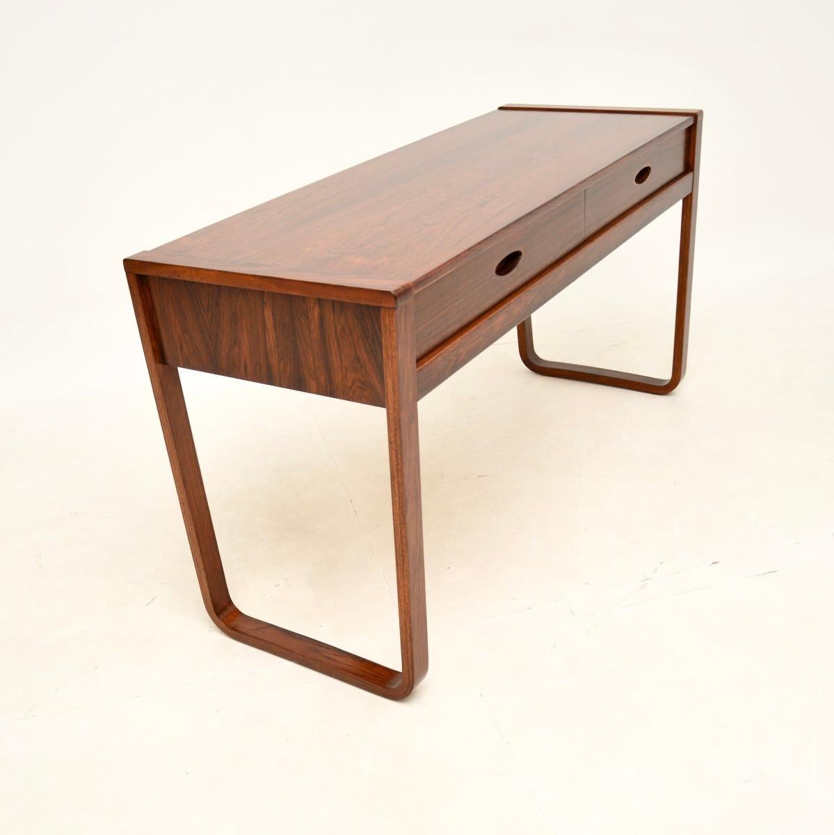 British Vintage Console Table / Desk by Uniflex For Sale