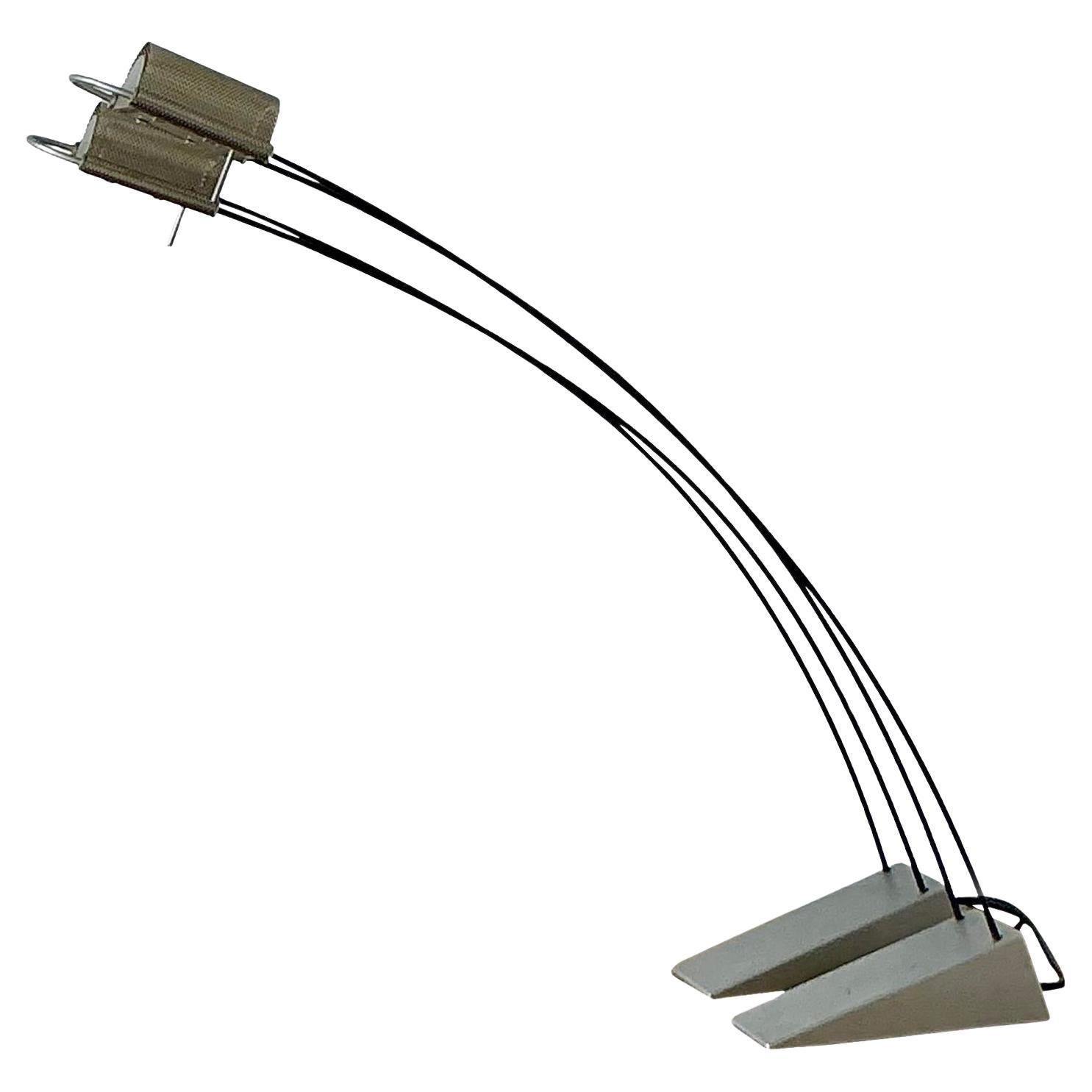 Lampe de table vintage contemporaine en arc d
après Robert Sonneman