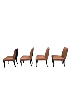 Vintage Contemporary Dining Chairs by Donghia – Set of 4
