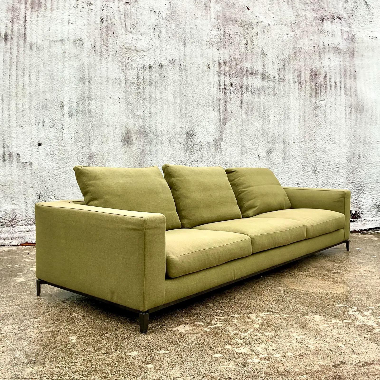 chartreuse couch