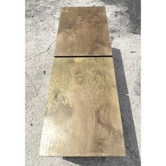 Vintage Contemporary Restoration Hardware Cerused Wood Nightstands - a Pair