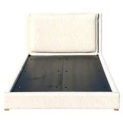 Used Contemporary Restoration Hardware “Sloane” Upholstered Bed