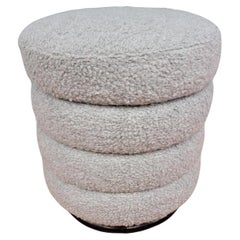 Fabric Ottomans and Poufs