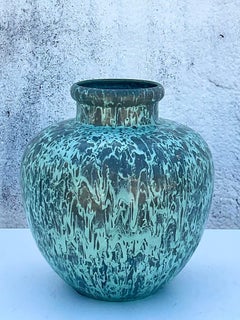 Vintage Contemporary Splatter Urn