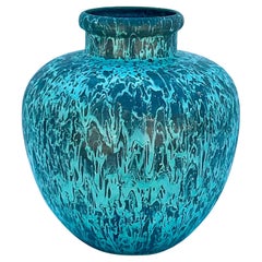 Vintage Contemporary Splatter Urn