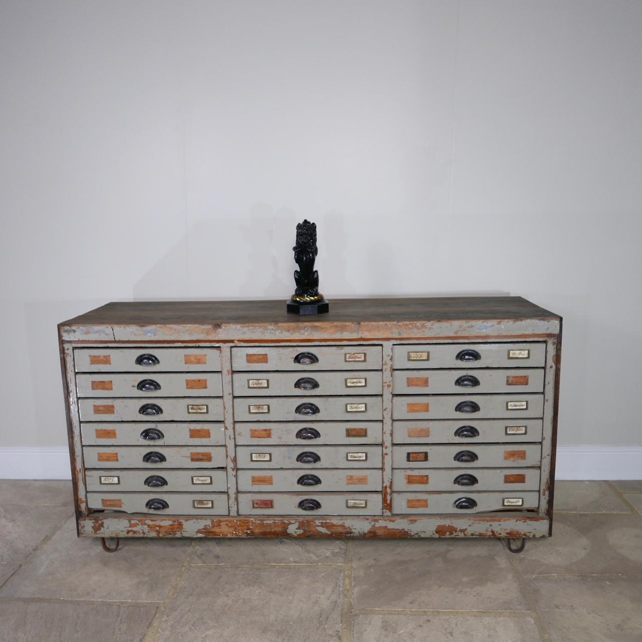 Vintage Continental Industrial Drawers 2