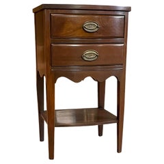 Vintage Continental Mahogany Nightstand