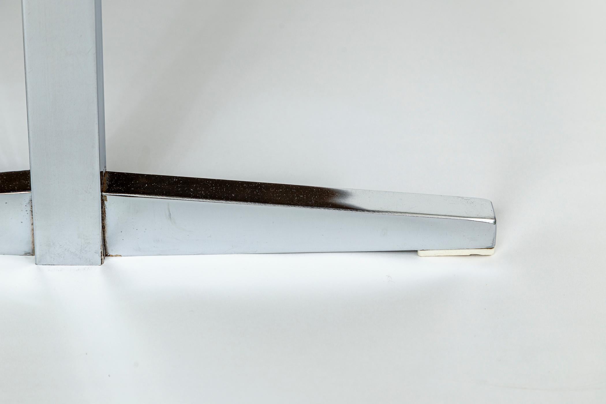 Mid Century Deutsch Mosaik Nickel niedrigen Tisch im Angebot 7