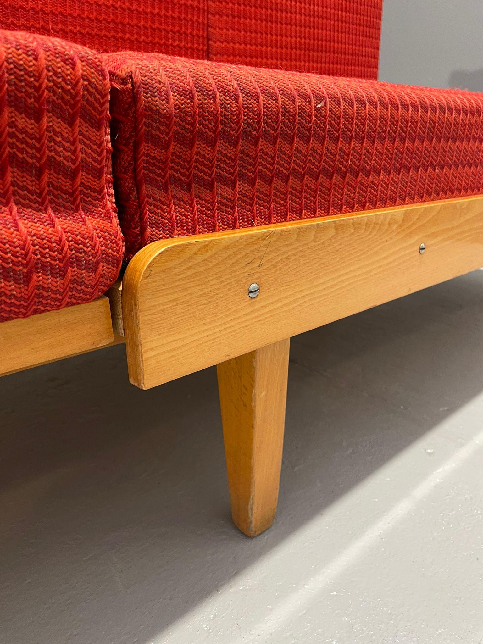 Vintage Convertible Sofa von Tatra Nábytok, 1960er Jahre im Angebot 13