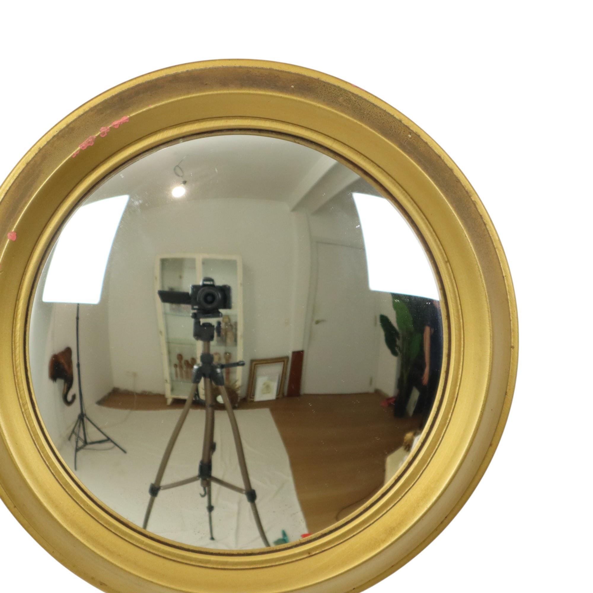 Specchio Convesso d'Oro Artilux Butler Witch Eye 23 cm In condizioni buone in vendita a Poperinge, BE