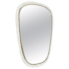 Vintage Convex Wall Mirror by Josef Frank, 1950s