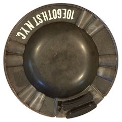 Vintage "Copacabana" Black Bakelite Ashtray