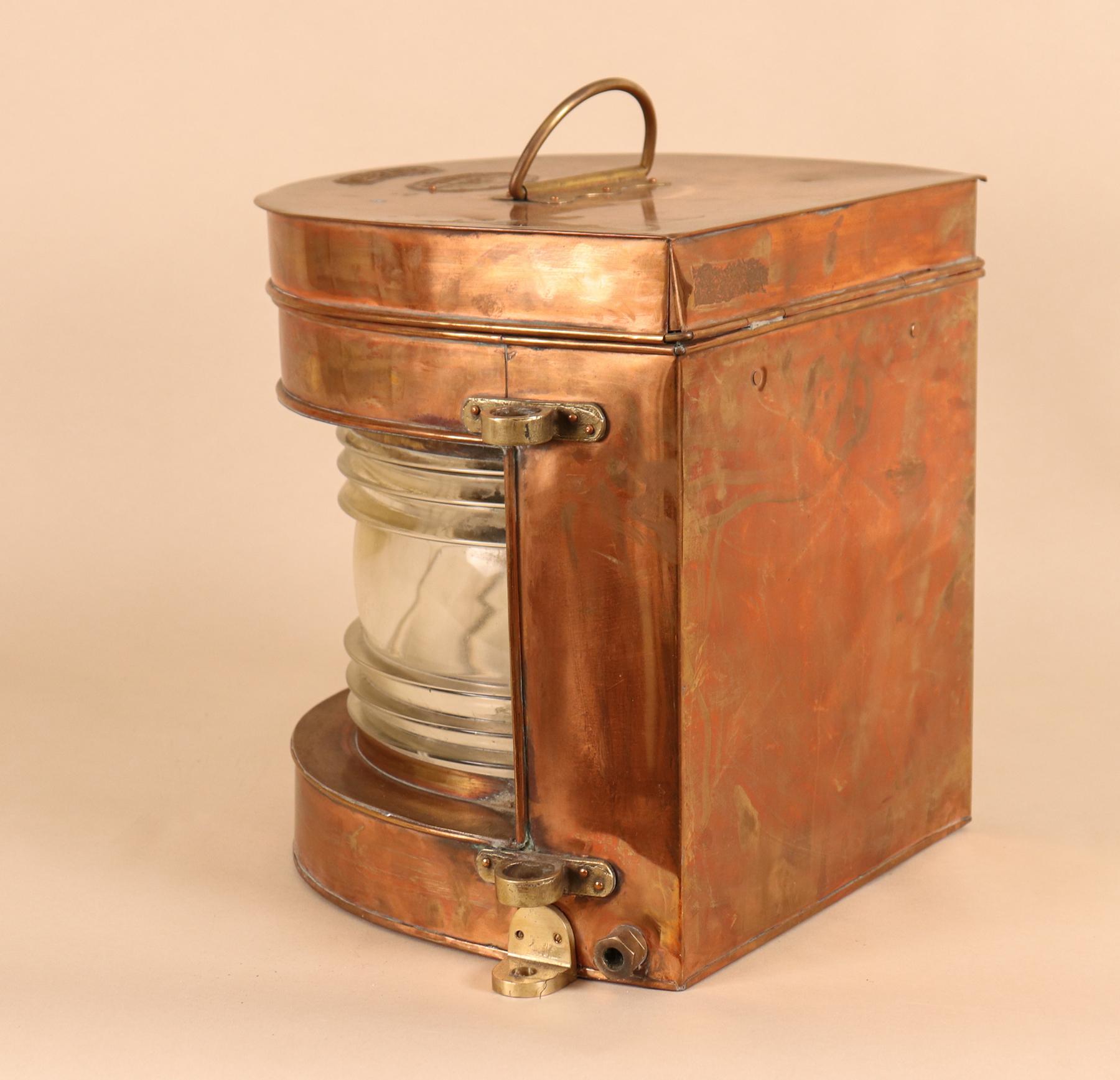 brass navigation lights