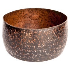 Vintage Copper Bowl from the Nepal Himal, Mid-20th Century