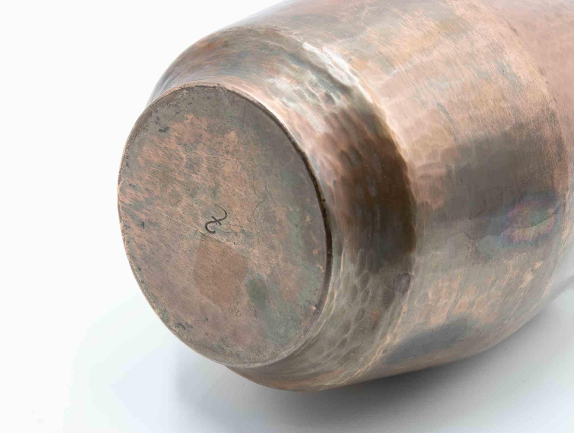 Jarra de cobre vintage de Eugen Zint, Italia, años 30 en Bueno estado para la venta en Roma, IT