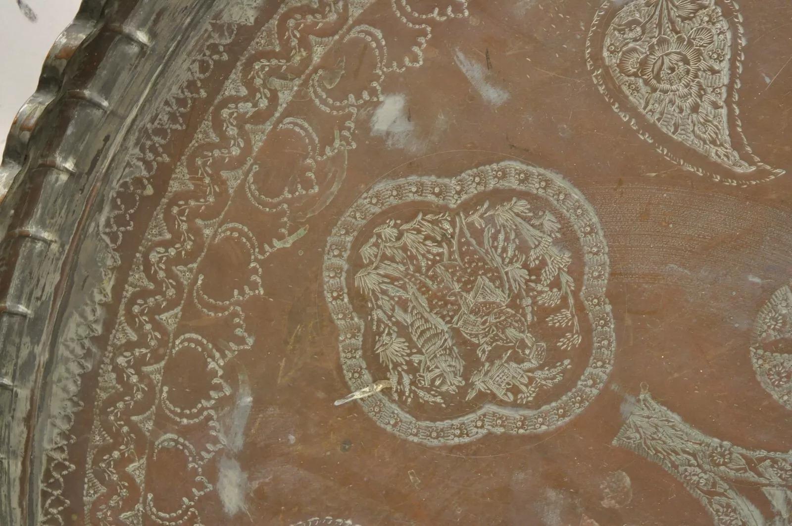 20th Century Vintage Copper Syrian Middle Eastern Large 44