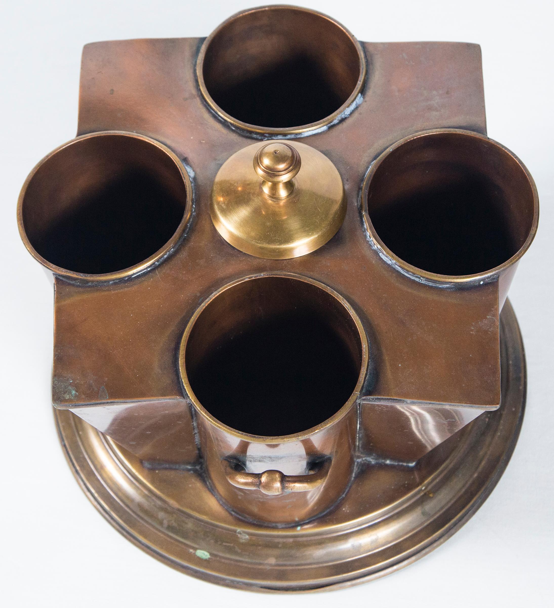 Vintage Copper Vine Cooler For Sale 1