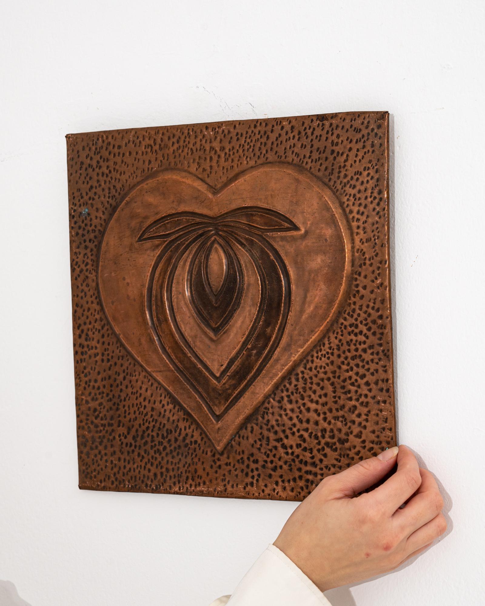 Vintage Kupfer Wanddekoration (20. Jahrhundert) im Angebot