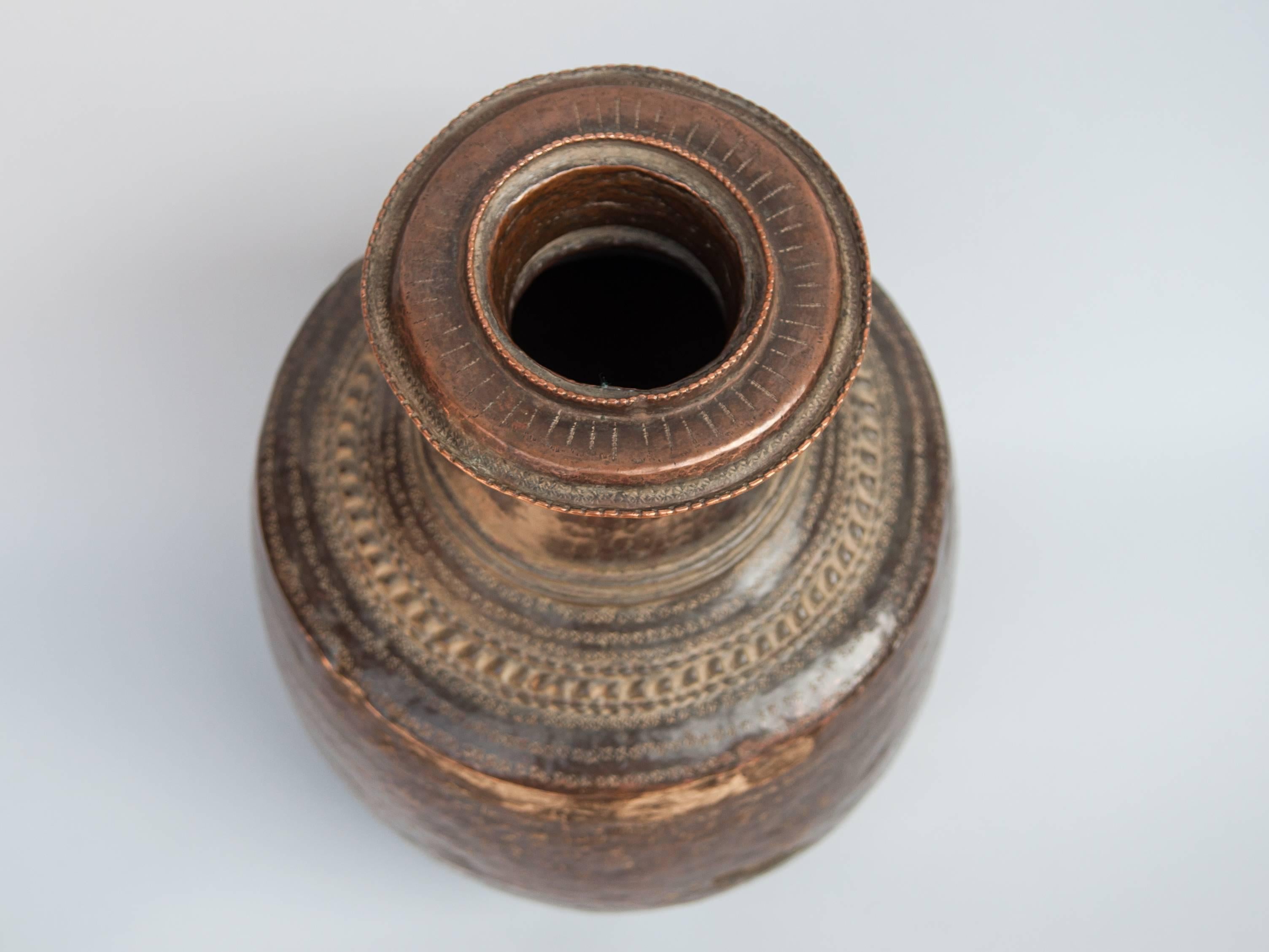 Nepalese Vintage Copper Water Pot from Nepal, Mid-20th Century