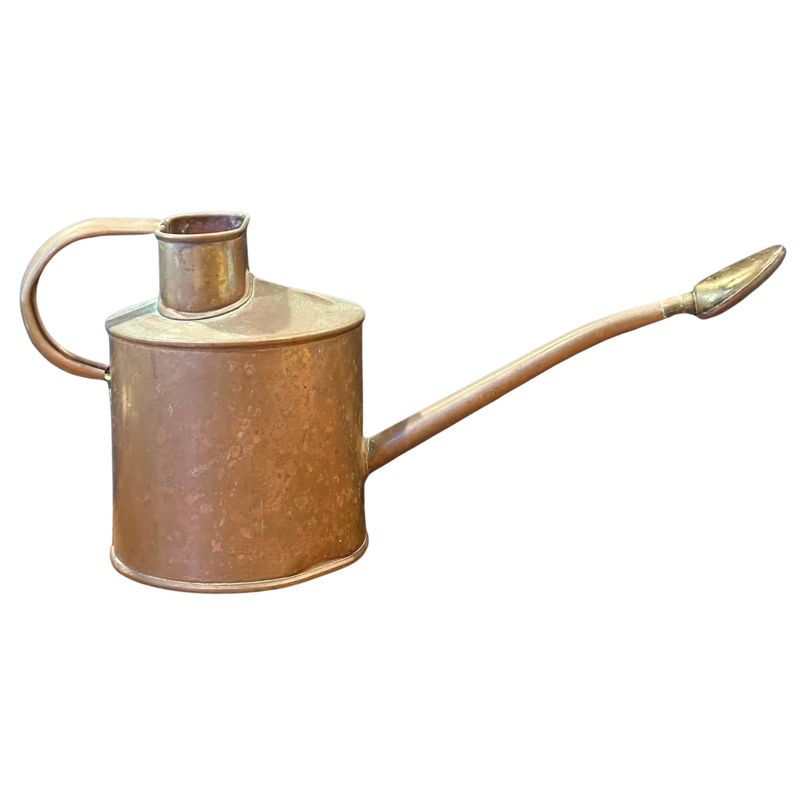 Arrosoir vintage en cuivre en vente 1