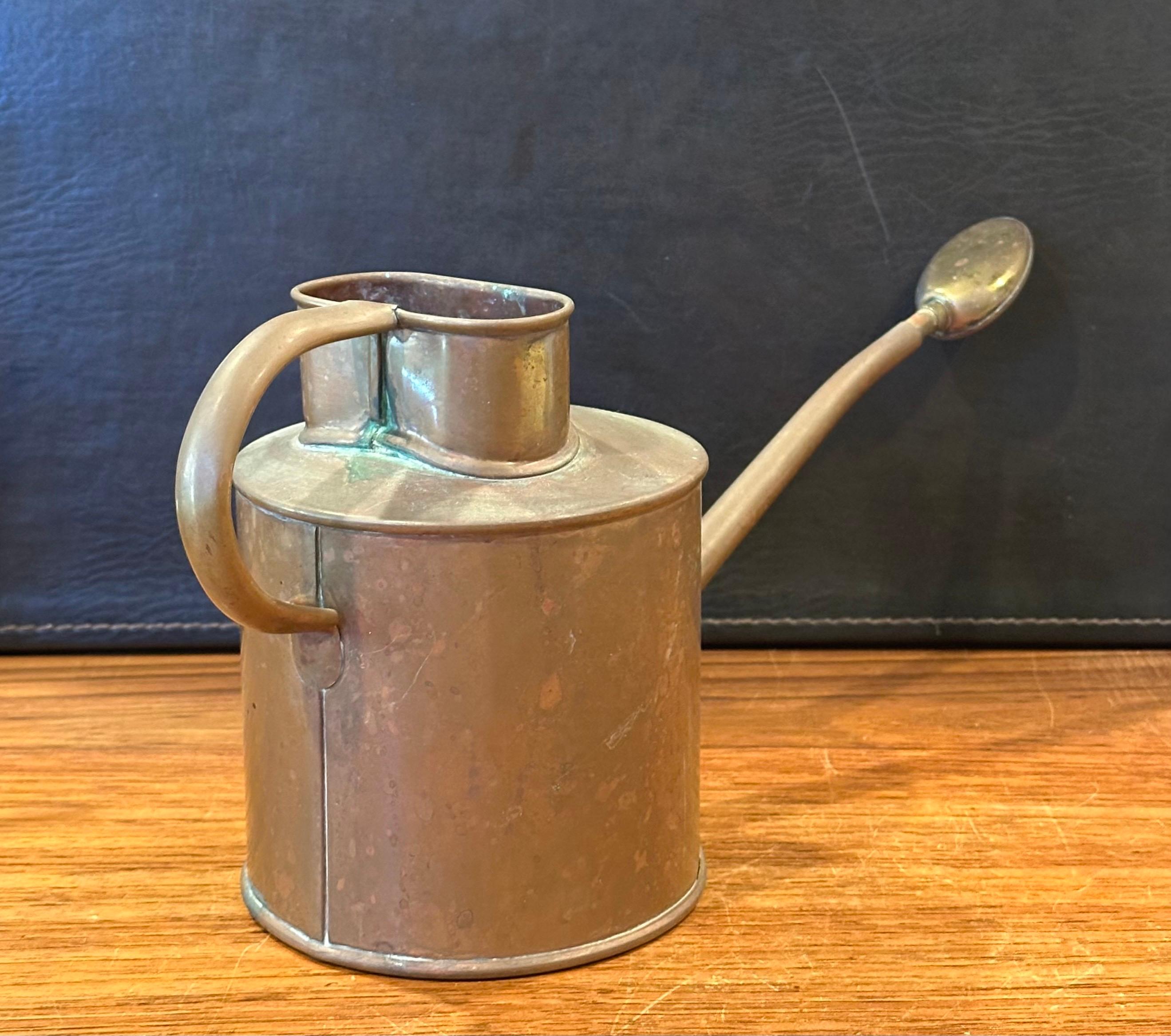 American Vintage Copper Watering Can  For Sale