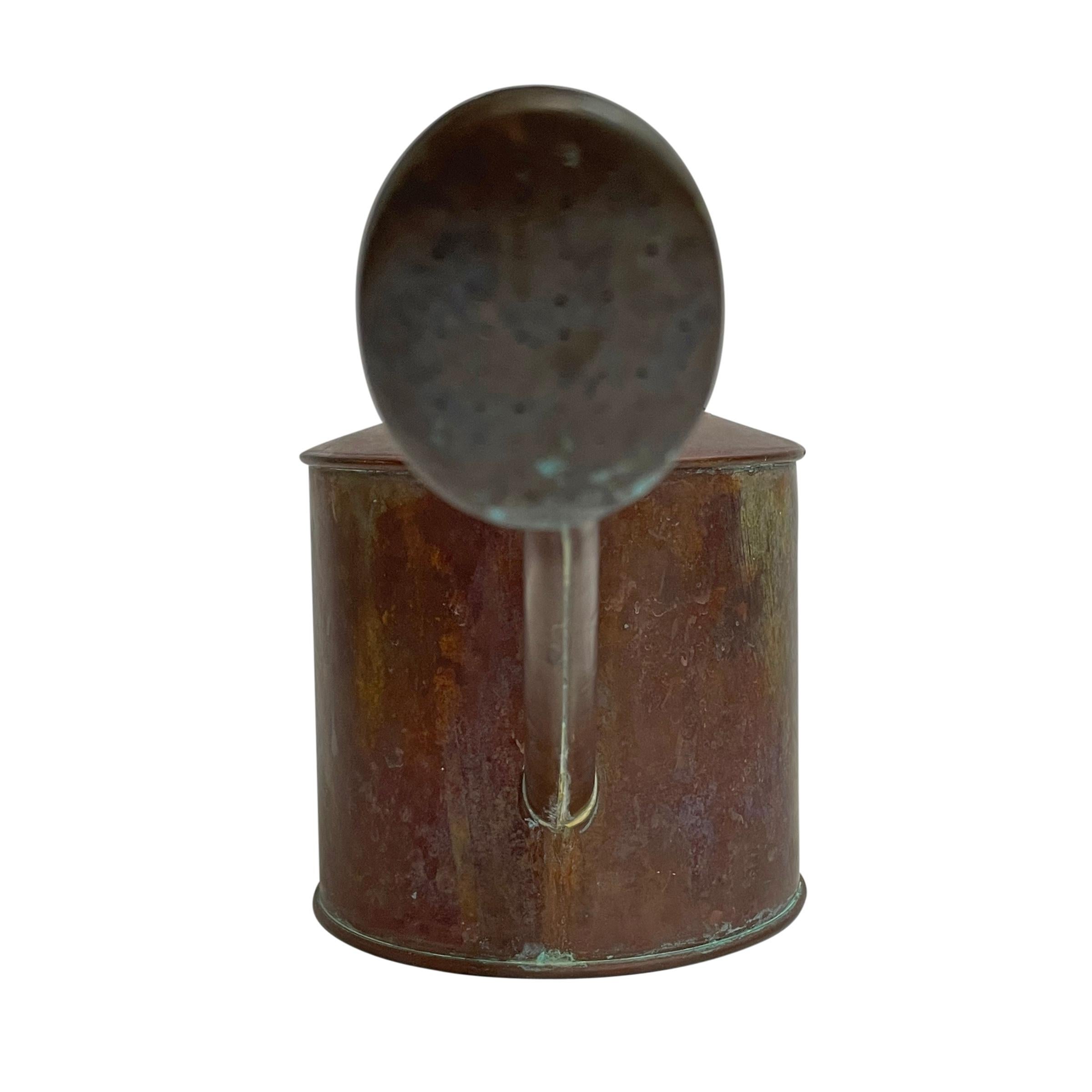 Arrosoir vintage en cuivre Bon état - En vente à Chicago, IL