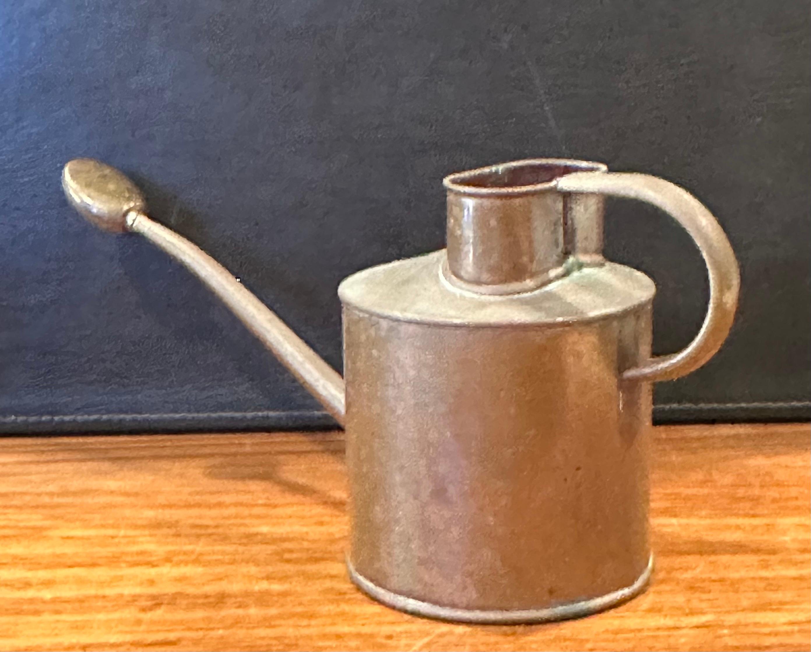 20th Century Vintage Copper Watering Can  For Sale