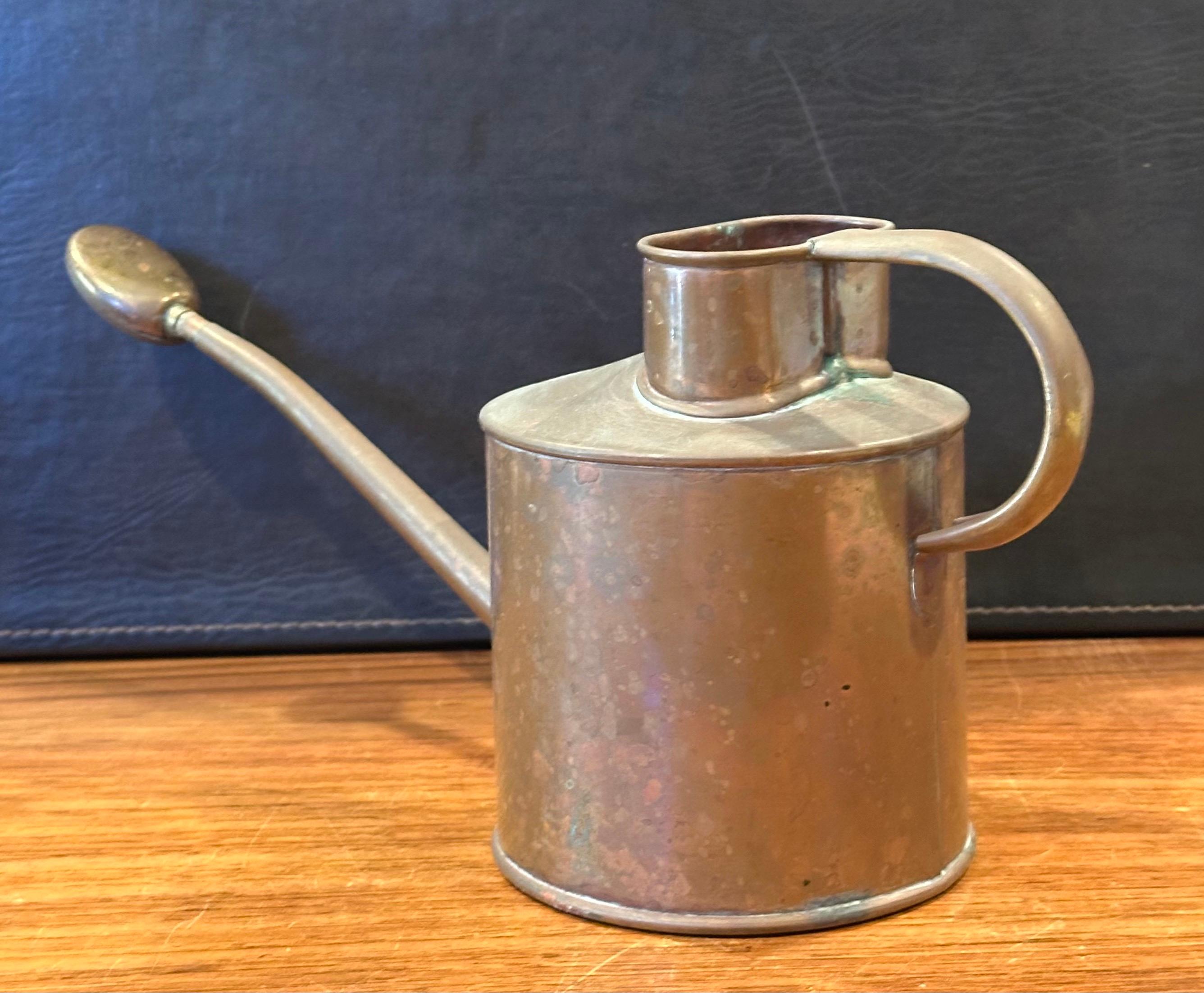 Vintage Copper Watering Can  For Sale 1