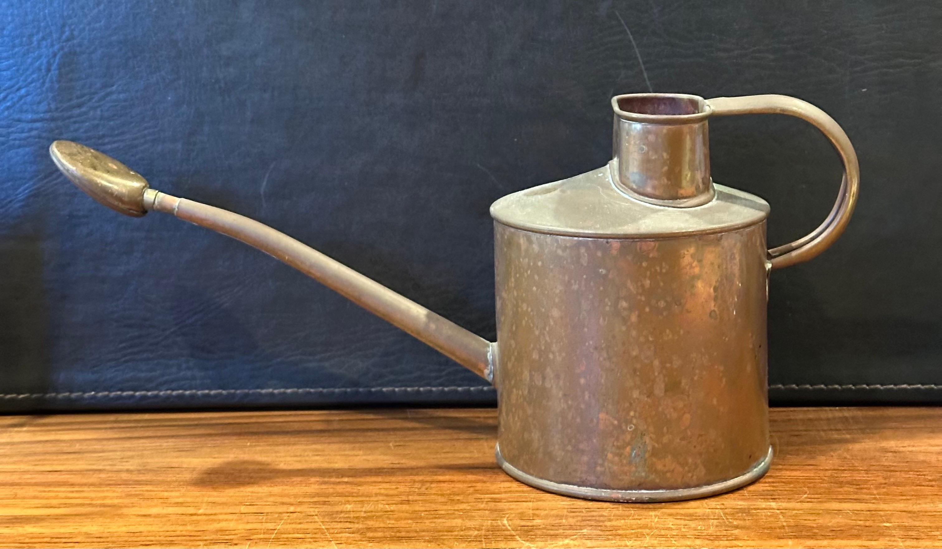 Arrosoir vintage en cuivre Bon état - En vente à San Diego, CA