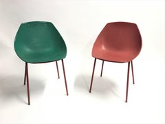 Vintage Coquillage Chairs by Pierre Guariche for Meurop, 1960s