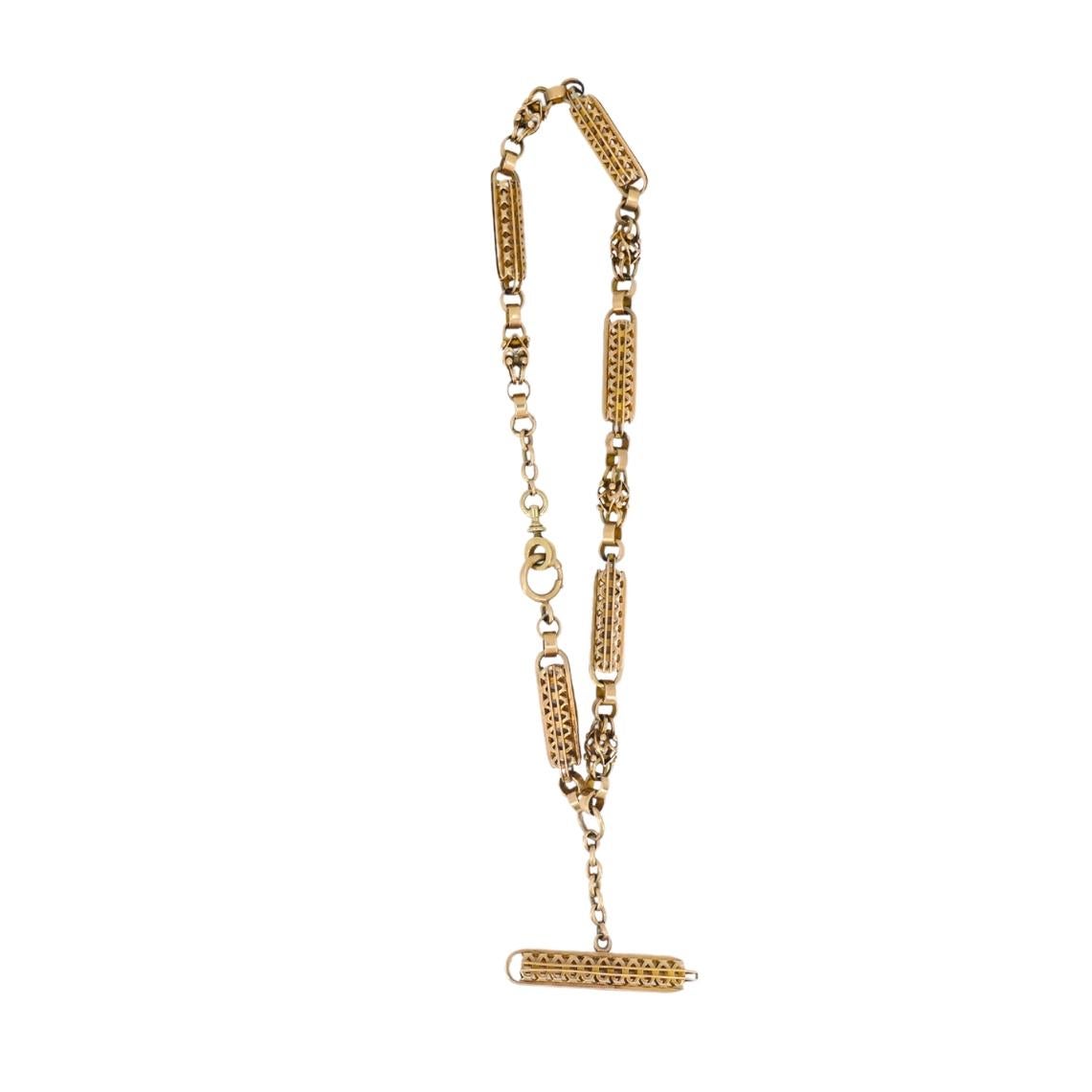 Ciondolo Figa in corallo d'epoca, collana con catena a ginocchiera in oro 14k in vendita 4