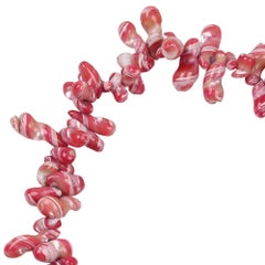 Vintage corals chiker necklace