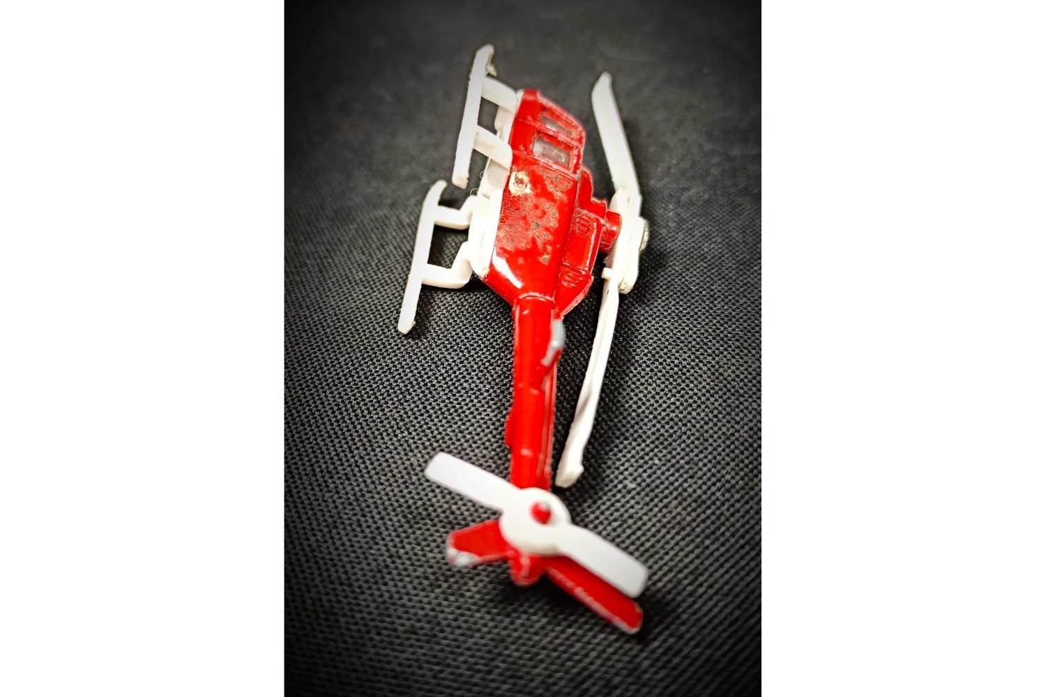 Vintage Corgi Daily Planet Helicóptero en miniatura - Escala 1:43 - 2Y220 Francés en venta
