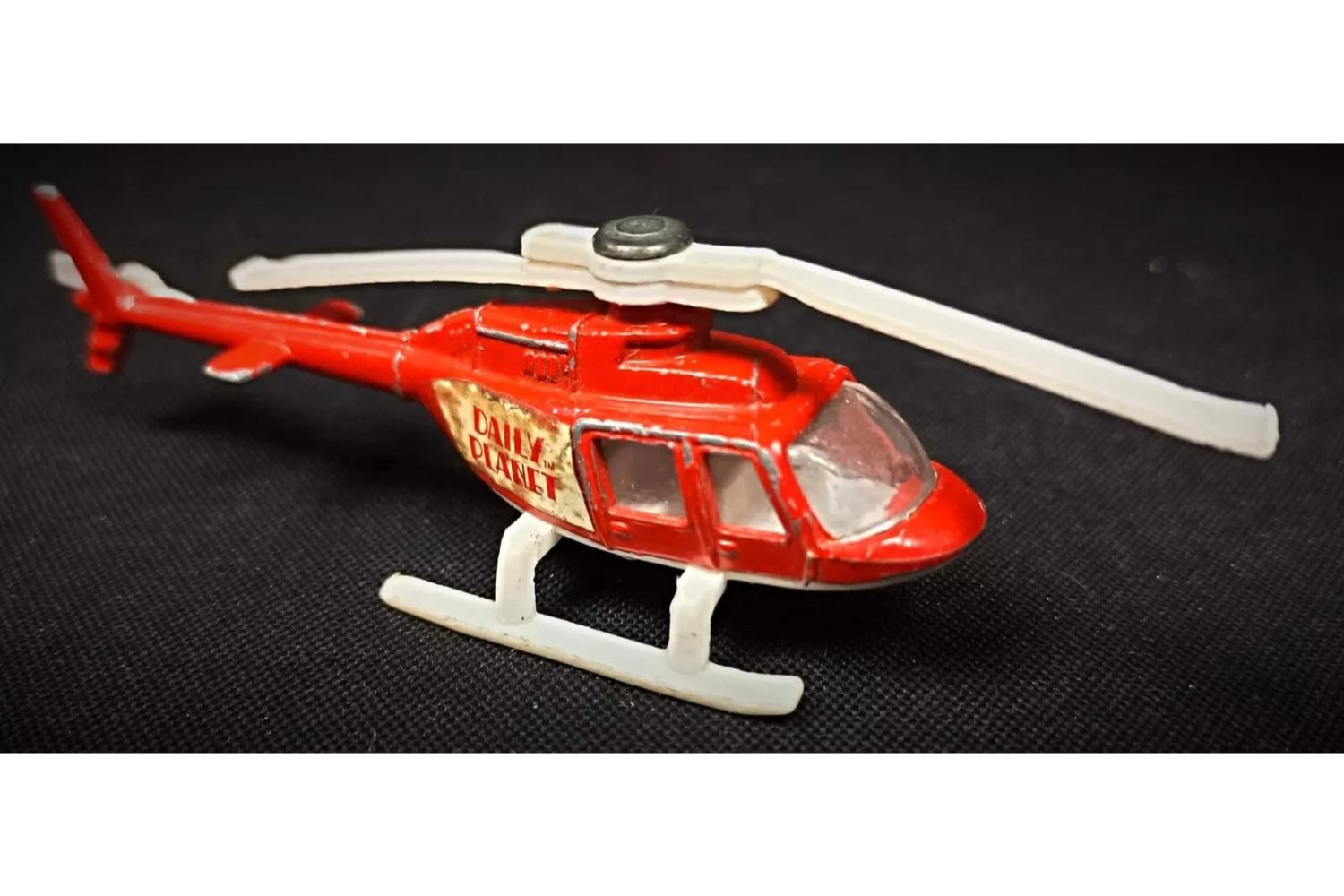 Vintage Corgi Daily Planet Helicóptero en miniatura - Escala 1:43 - 2Y220 Metal en venta