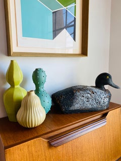 Vintage Cork Decoy Duck Americana Figure