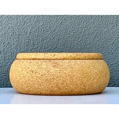 Vintage Cork Lidded Box