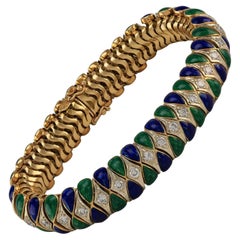 Bracciali tennis in oro
