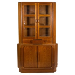Vintage Corner Cabinet by Dyrlund