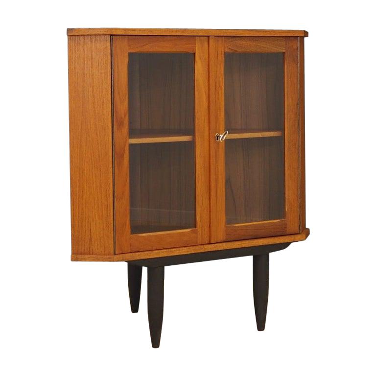 Vintage Corner Cabinet Teak Danish Design, 1960s
