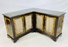 Vintage Corner Storage Cabinet attb to Phyllis Morris, USA 1950's