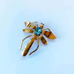 Vintage Coro Dragonfly Brooch