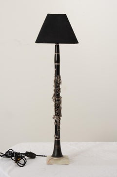 Vintage Corton Clarinet Lamp