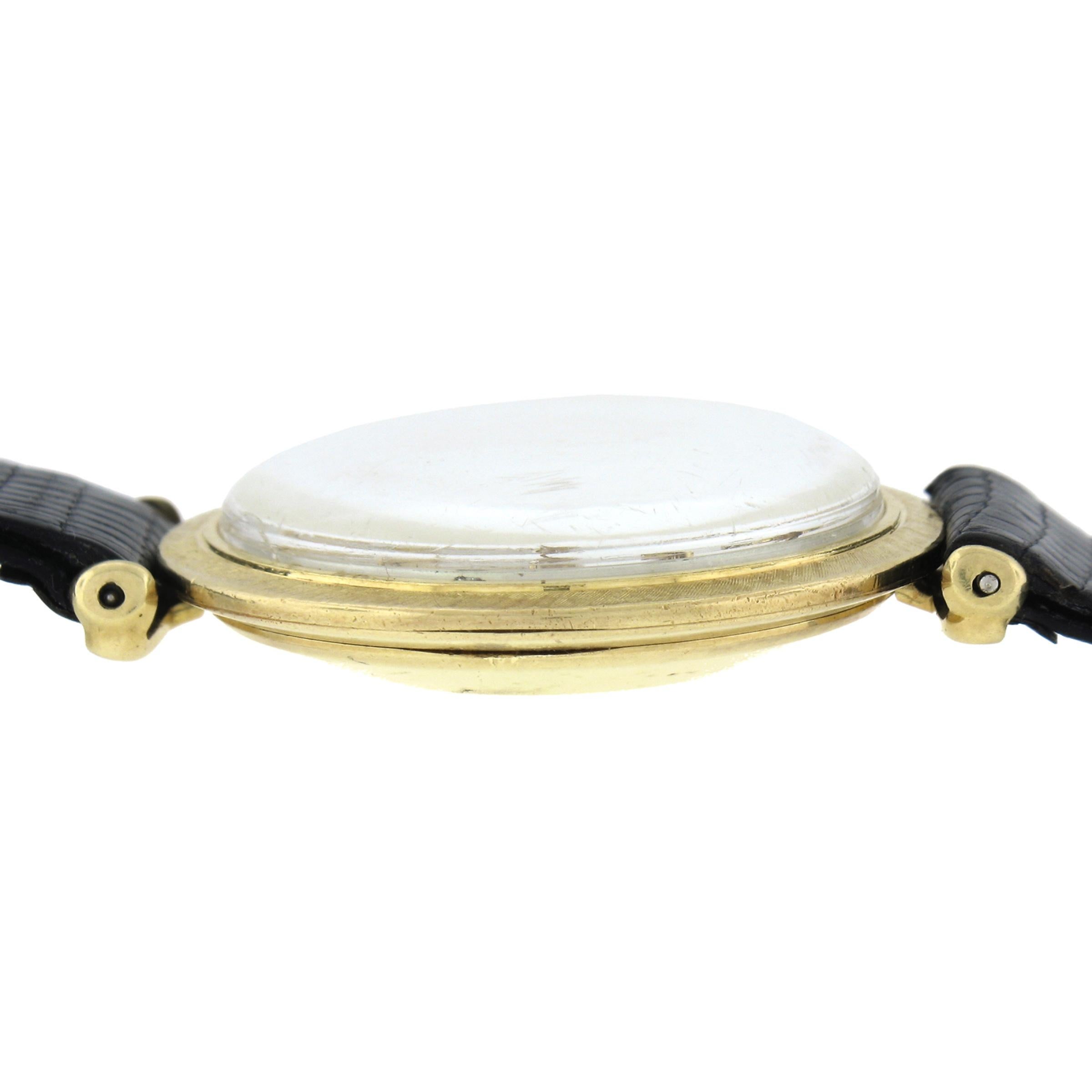 da uomo o donna Orologio da polso automatico meccanico d'epoca Corum in oro giallo 18k 34mm Ref. 36260
