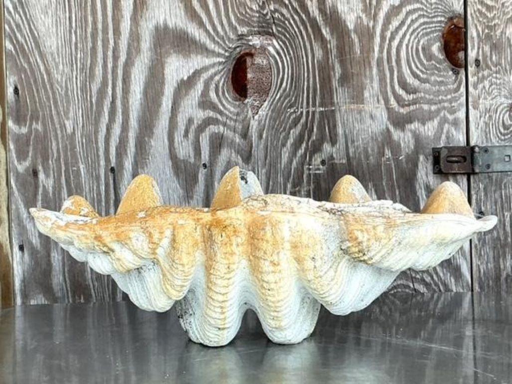 Coquillage Clam Costal Gigas en résine en vente 2