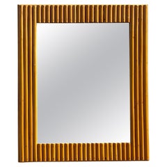 Espejo de pared Vintage Costal Rattan